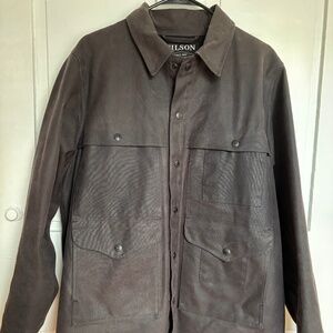 Filson Lined Tin Cloth Cruiser - Cinder M